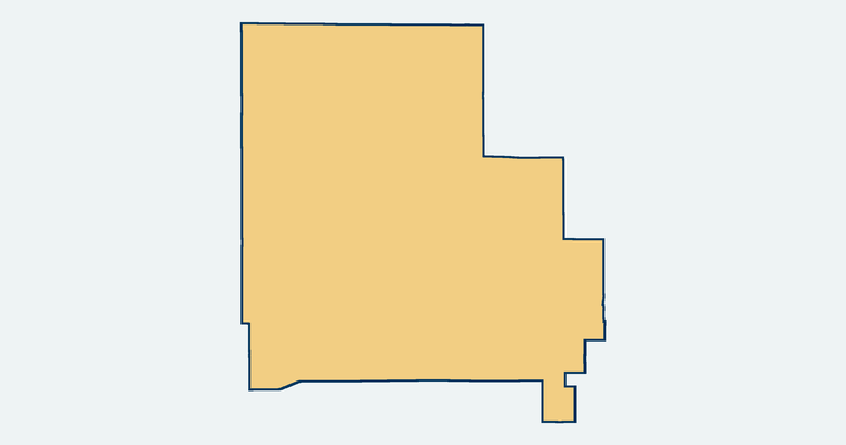 Map showing the Adelanto Elementary School District boundary