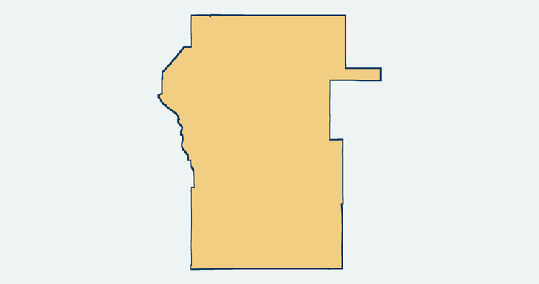 Map showing the Apple Valley Unified School District boundary