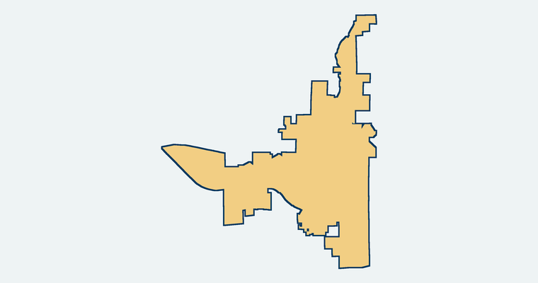 Map of the Beaumont-Cherry Valley Water District service area