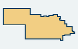 Beaumont Unified School District Trustee Area 1 silhouette