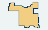 Beaumont Unified School District Trustee Area 4 silhouette