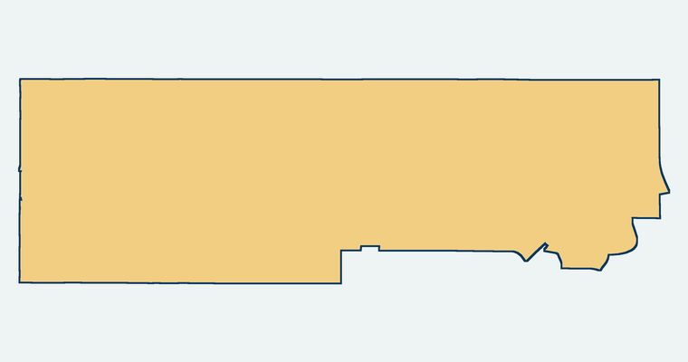Map showing the Central Elementary School District boundary