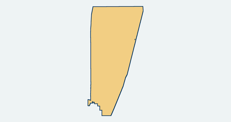 Map showing the Claremont Unified School District boundary