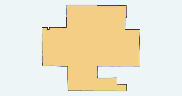 Map showing the Coachella Valley Unified School District boundary