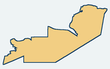 Conejo Valley Unified School District Trustee Area 1 silhouette