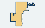 Desert Sands Unified School District Trustee Area 1 silhouette