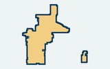 Desert Sands Unified School District Trustee Area 2 silhouette