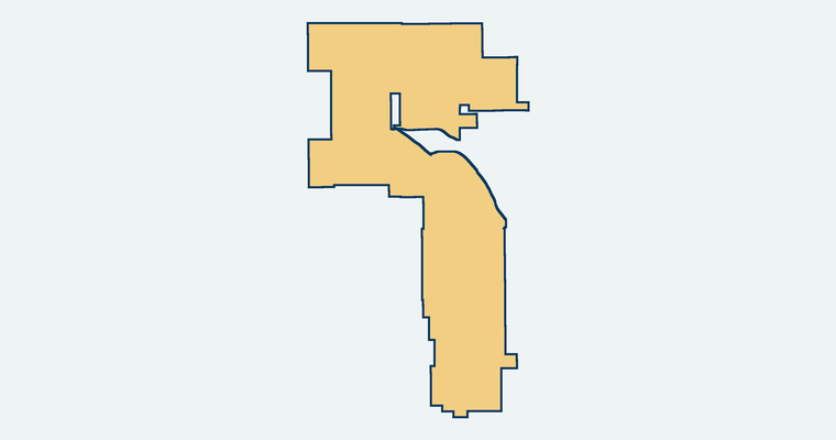 Map of the Desert Water Agency service area