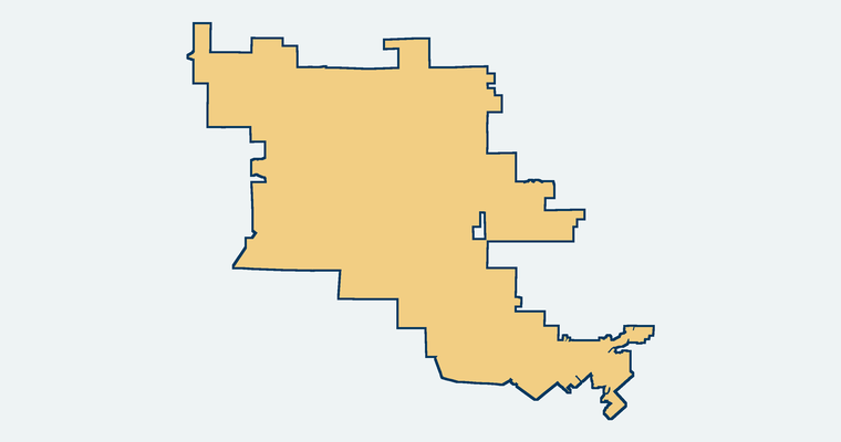 Map of the Elsinore Valley Municipal Water District service area