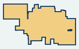 Map of Hemet Unified School District Trustee Area 4