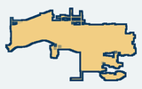 Map of Hemet Unified School District Trustee Area 6