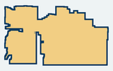 Map of Hemet Unified School District Trustee Area 7