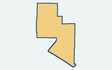 Hueneme Elementary School District Trustee Area 3 silhouette