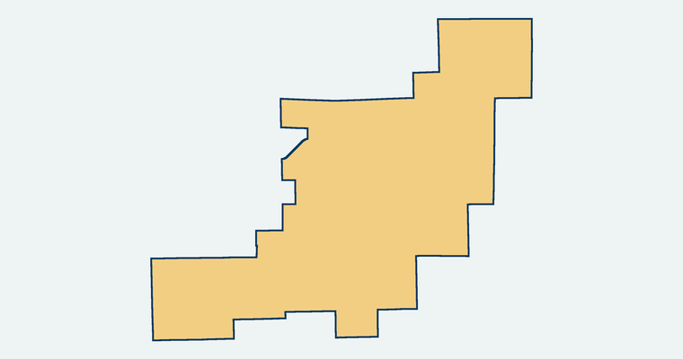 Map showing the Idyllwild Fire Protection District Fire protection special district boundary