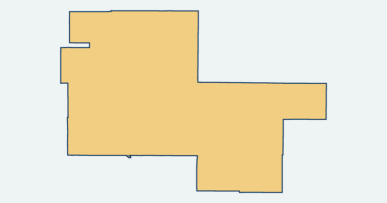 Map showing the Lucerne Valley Unified School District boundary