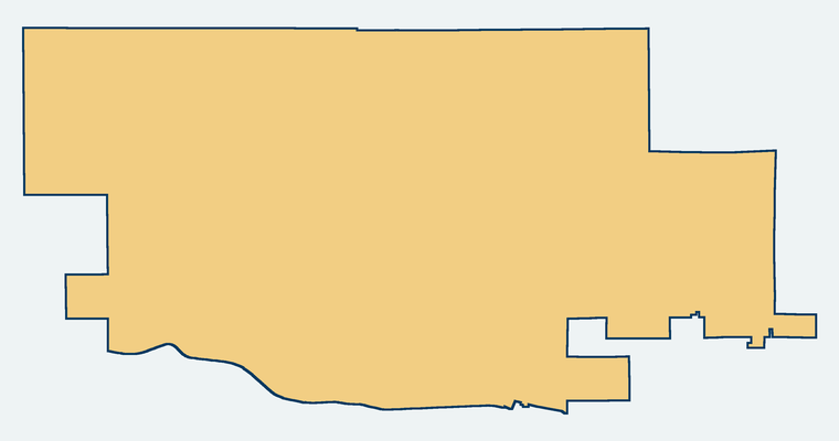 Map of the Mission Springs Water District service area