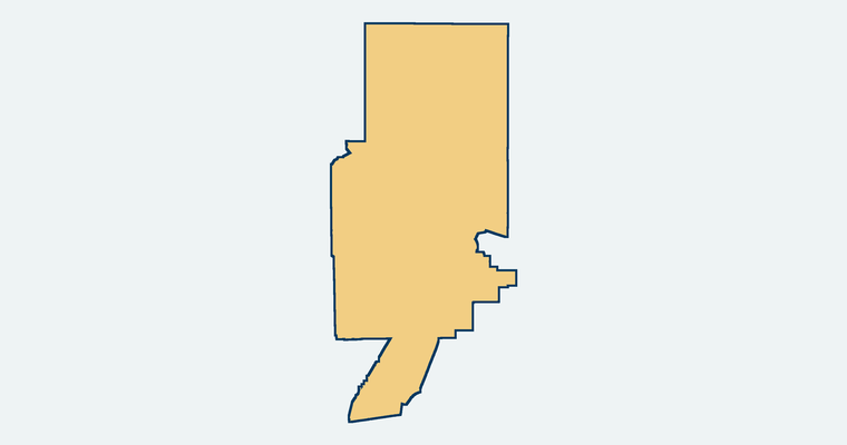 Map showing the Monrovia Unified School District boundary