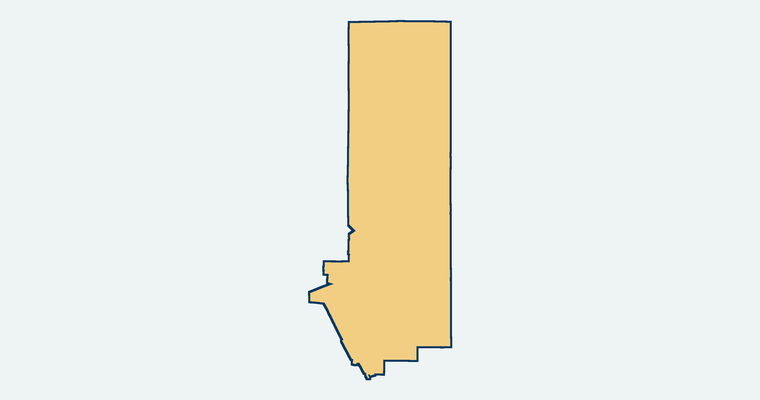 Map showing the Mupu Elementary School District boundary