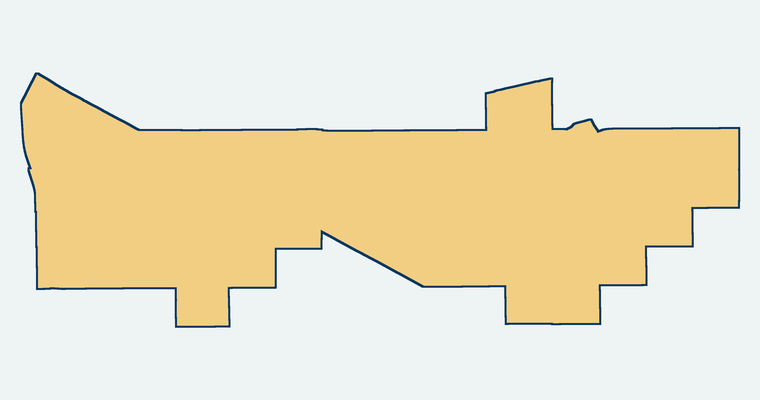 Map showing the Norwalk-La Mirada Unified School District boundary