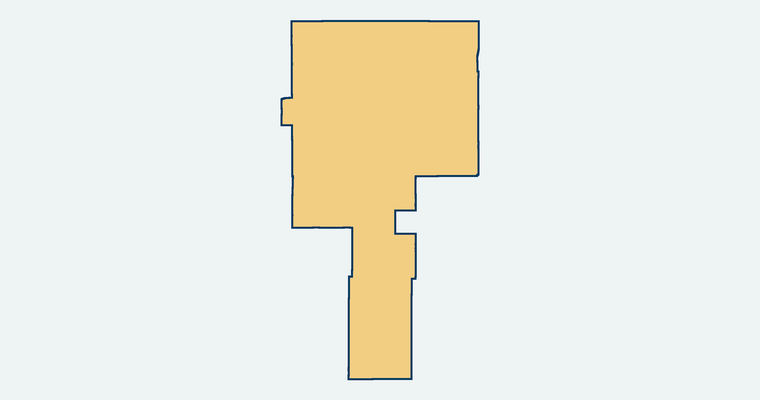 Map showing the Palm Springs Unified School District boundary