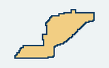 Perris Elementary School District Trustee Area 3 silhouette