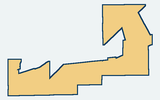 Santa Clara Elementary School District Trustee Area 2 silhouette
