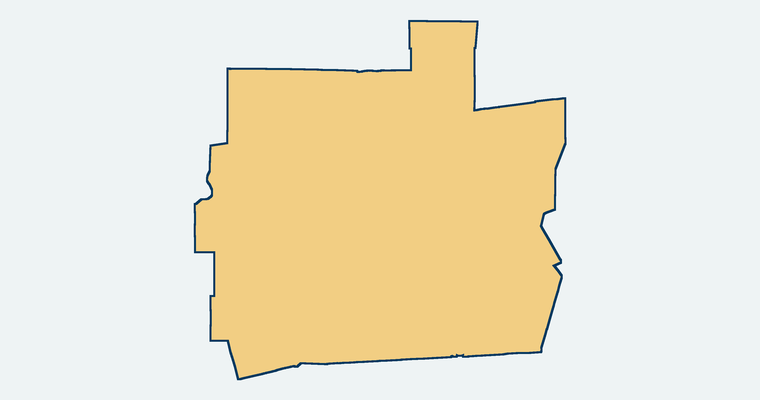 Map showing the Somis Union School District boundary