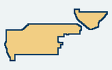 Map of Val Verde Unified School District Trustee Area 4