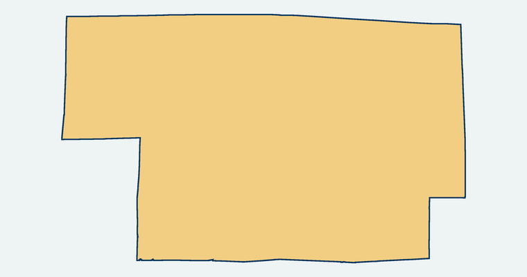 Map showing the Vallecitos Elementary School District boundary