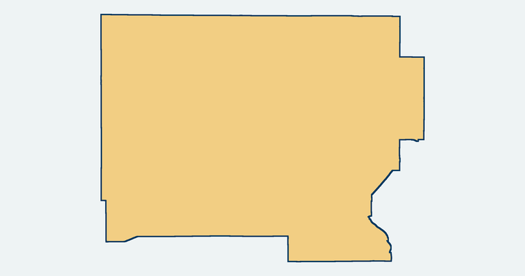 Map showing the Victor Valley Union High School District boundary