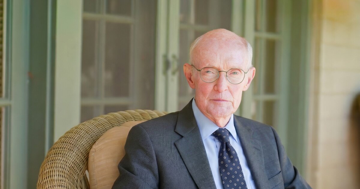 Judge Robert S. Draper seated for a portrait