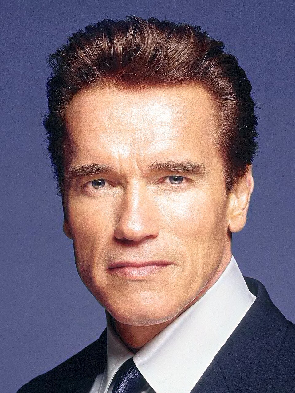 Portrait of Arnold Schwarzenegger