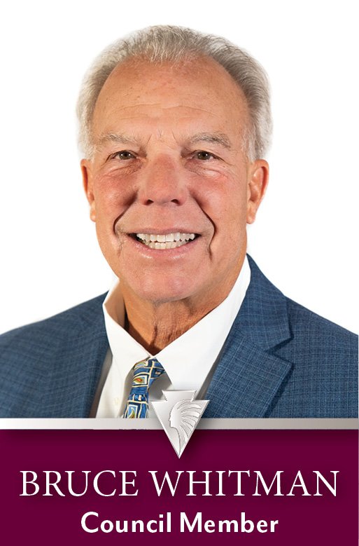 Official portrait of Bruce Whitman